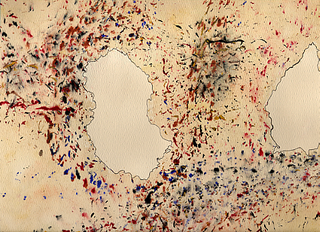 Illustration for article titled Entomologist creates one-of-kind paintings using live bugs as his paintbrush